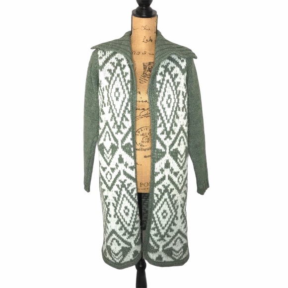 Anthropologie Sweaters - Anthropologie Moth Intarsia Aztec Cardigan-Size S